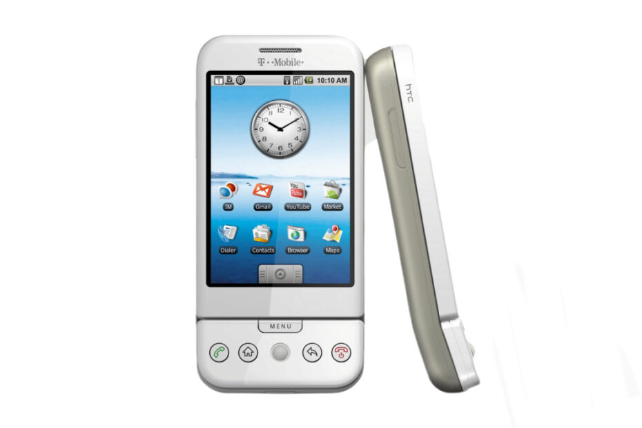 HTC Dream aka T Mobile G1 the first Android smartphone