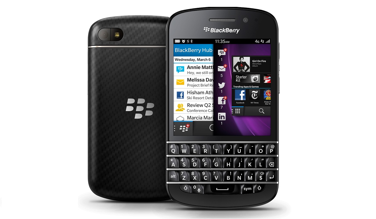BlackBerry q10 is a BlackBerry 10 OS device
