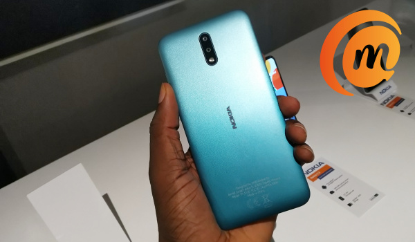 Nokia 2.3 hands-on review green back