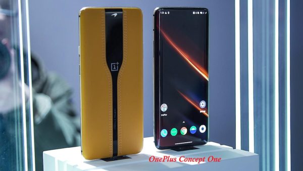 OnePlus Concept One phone with disappearing camera