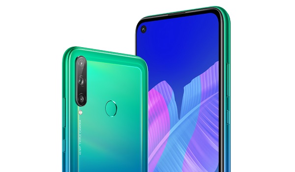 Huawei Y7P front and rear cameras