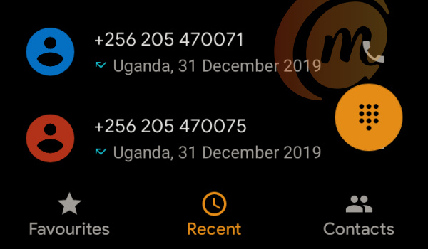 missed calls from unknown international numbers