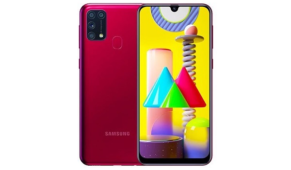Samsung Galaxy A31 red