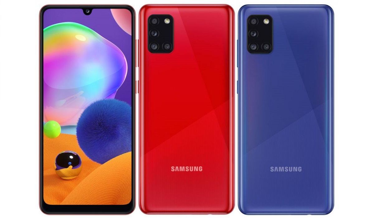 samsung galaxy a31 v Samsung Galaxy A51 specs red blue