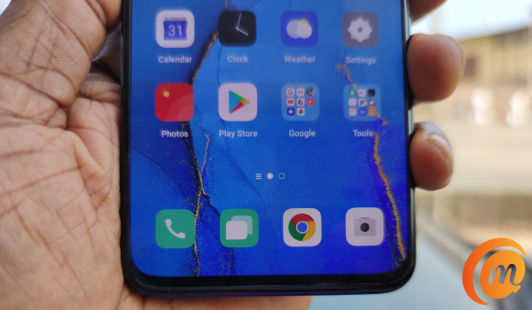oppo Reno3 pro homescreen in hand what to do when home button stops working