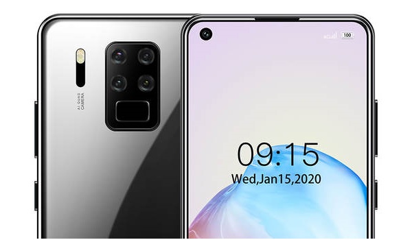 oukitel c18 pro punch hole selfie camera and rear quad camera