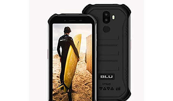 BLU Tank Xtreme Rugged 5.5 front and back