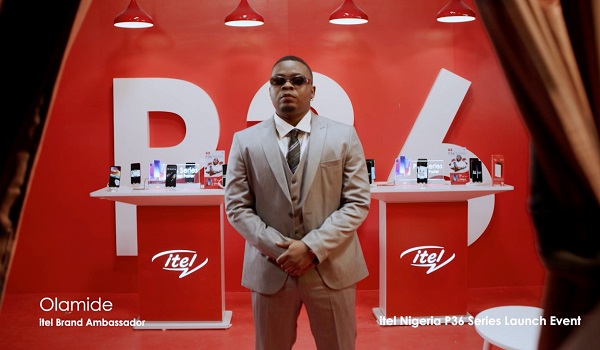Introducing itel p36 series launch with Olamide