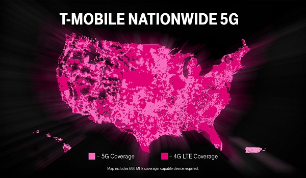 T-Mobile 5G cities list coverage