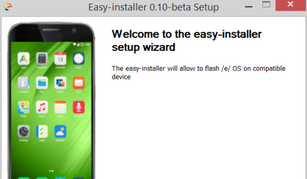 /e/OS Easy Installer 