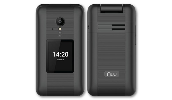 NUU Mobile F4L Flip Phone closed
