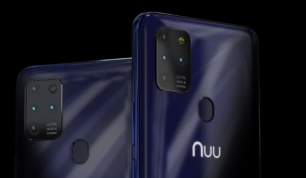 NUU Mobile G5 rear quad camera