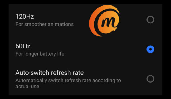 display refresh rate switching mobilityarena