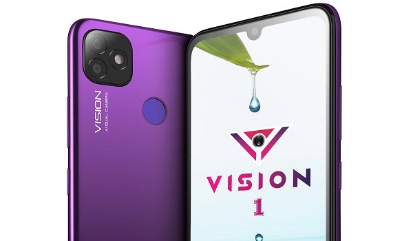 itel Vision 1 purplecolor