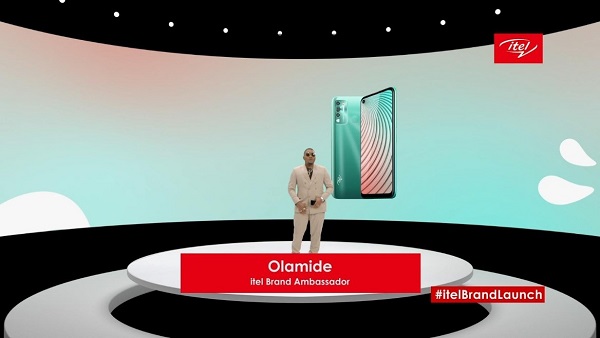 itel brand launch with Olamide 2