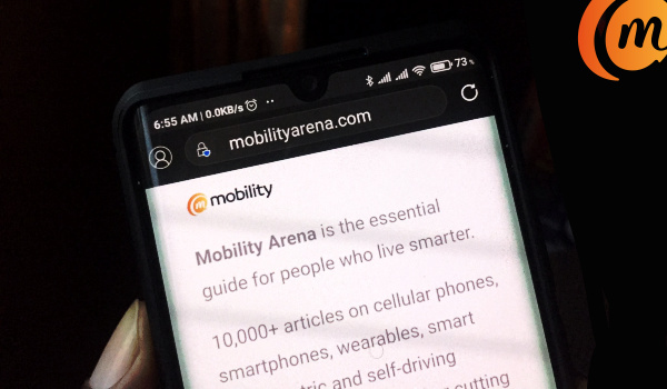 mobility arena mobile-only website