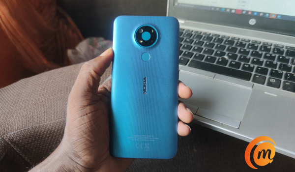 Nokia 3.4 review nano textured back cover