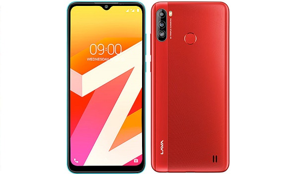 Lava Z6, Android 10 phone, 6.51" display, Mediatek Helio G35 chipset, 13MP rear camera, 16MP selfie camera, 5000mAh battery. Plus other specs, specifications, and price.