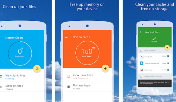 Norton Cleaner app