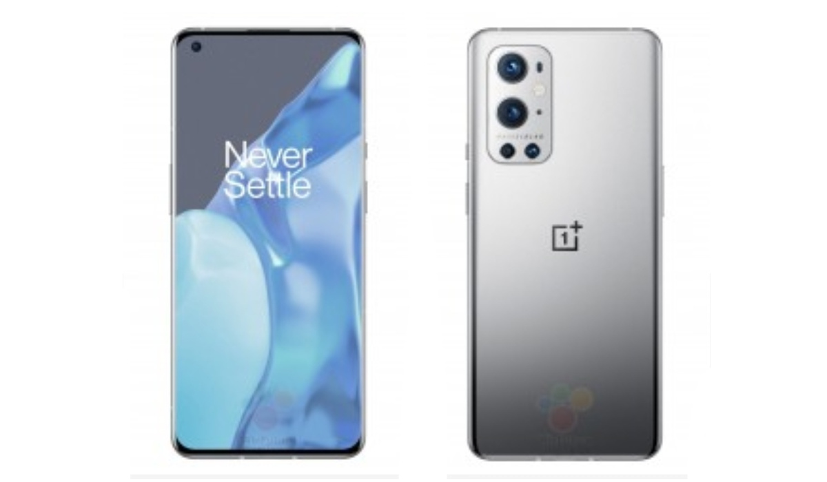 OnePlus 9 Pro front back