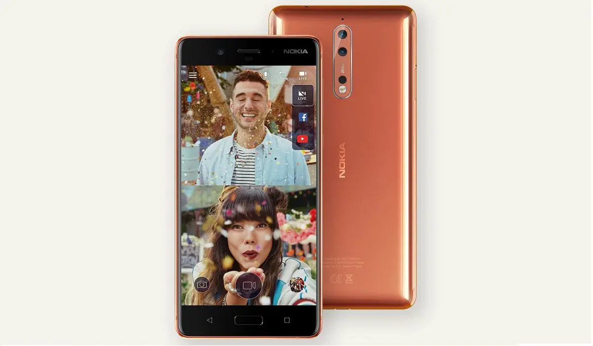 bothie dual-sight view on nokia 8 brone