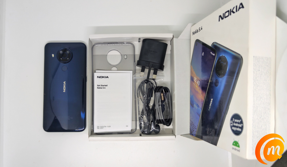 Nokia 5.4 review - in the box