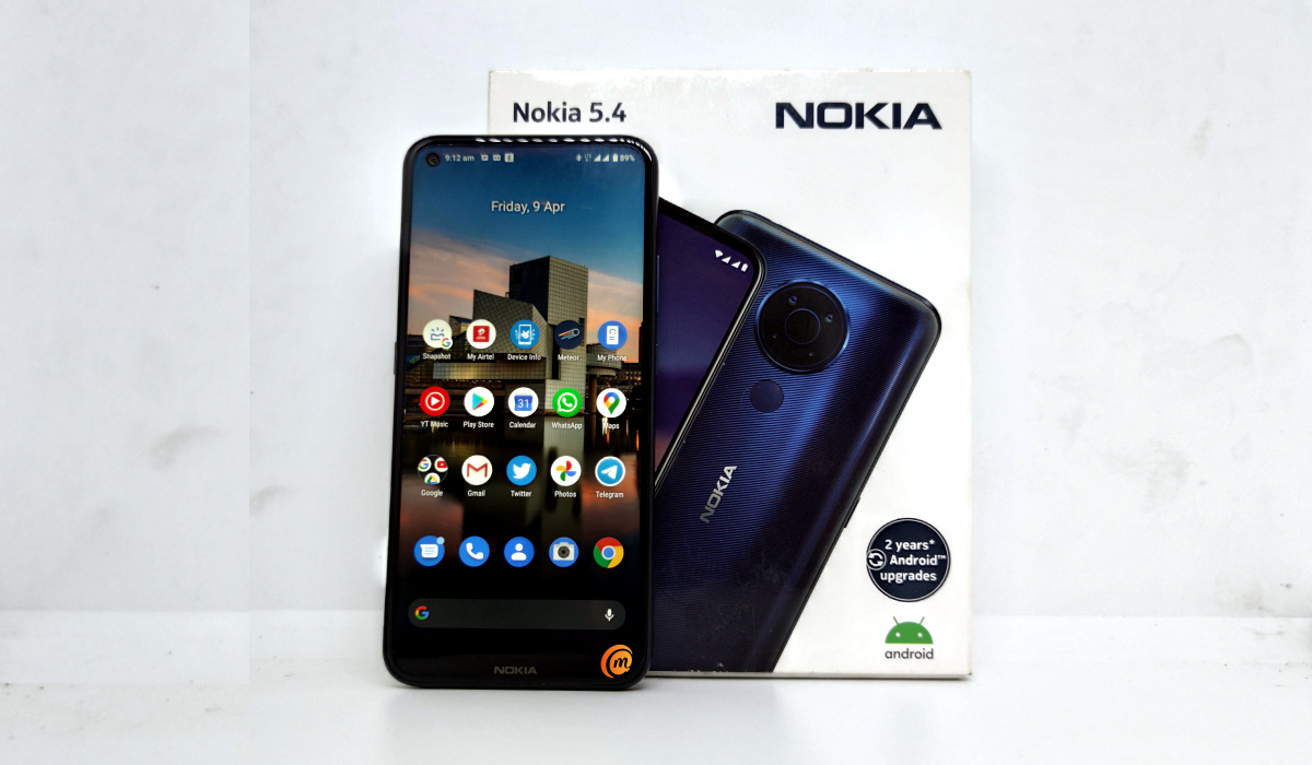 Nokia 5.4 review with box