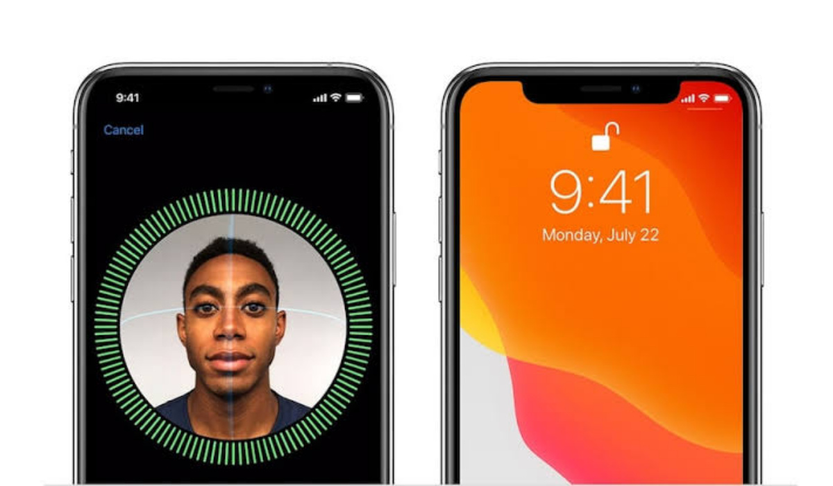 Apple iPhone facial recognition camera system - FaceID