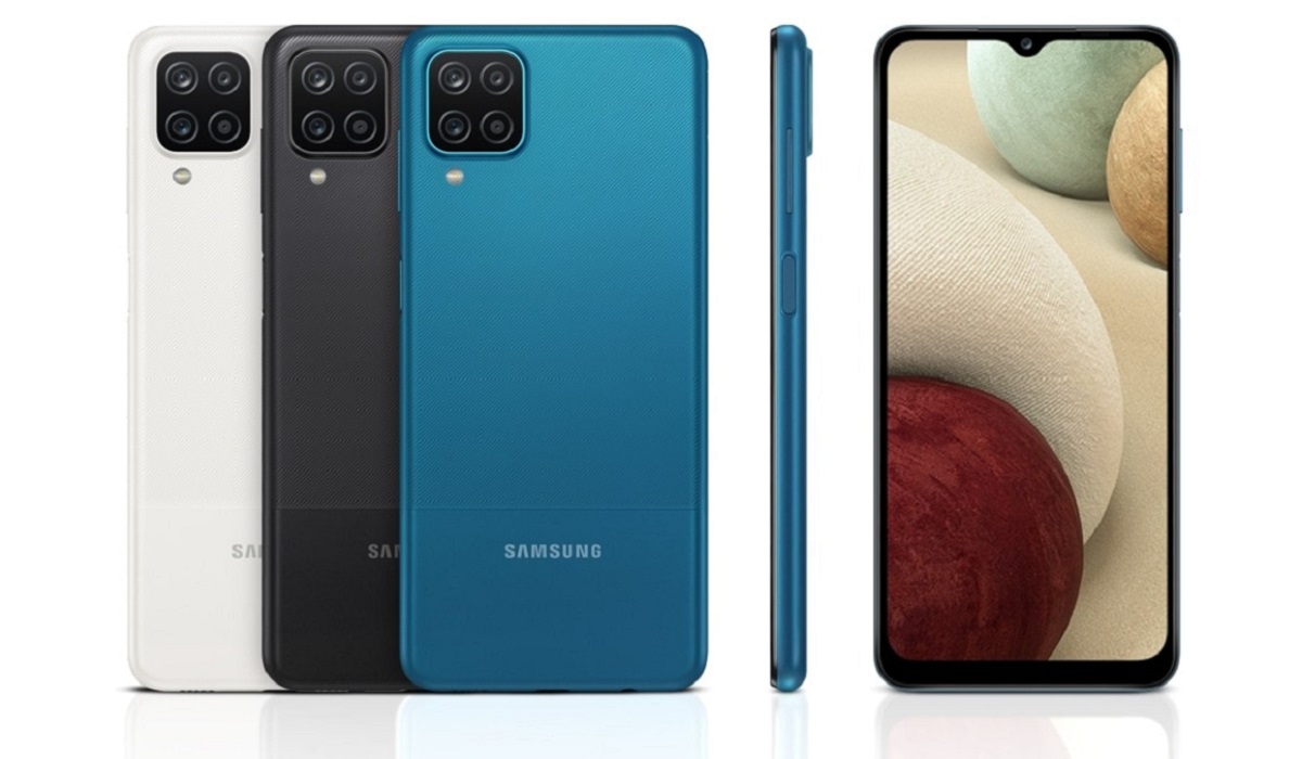 Samsung Galaxy A12 pictures colours