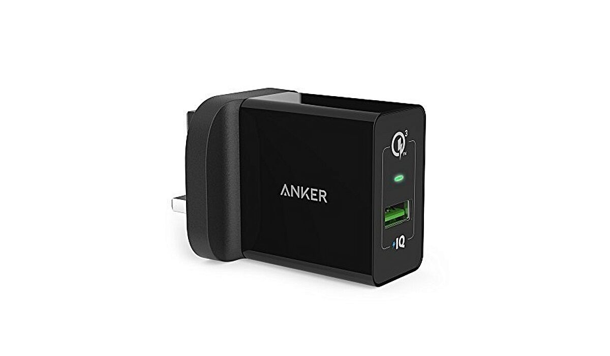 Anker 18W Quick Charge 3.0 USB Wall Charger- PowerPort+ 1