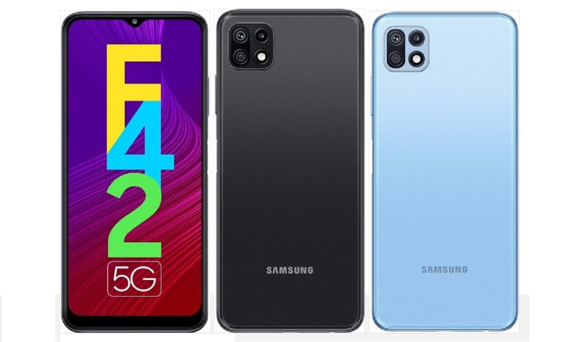 Samsung Galaxy F42 5G 2 colours