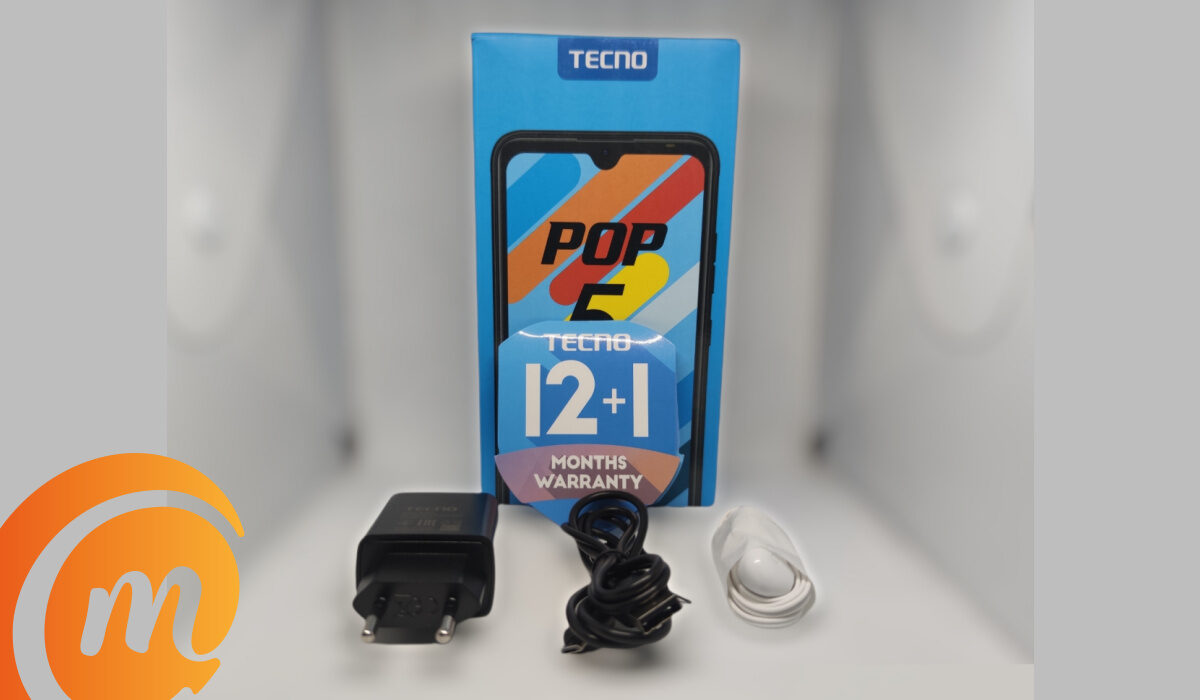 TECNO POP 5 hands-on review: what's in the box? 