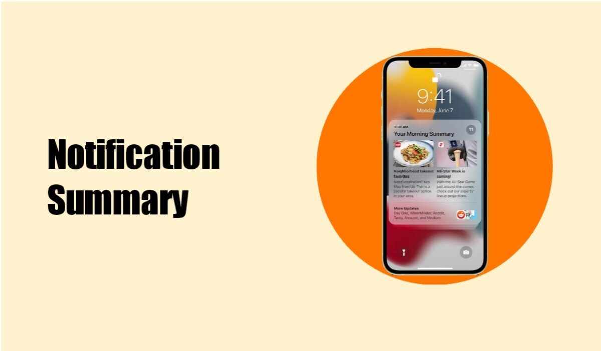 Notification Summary on iPhone