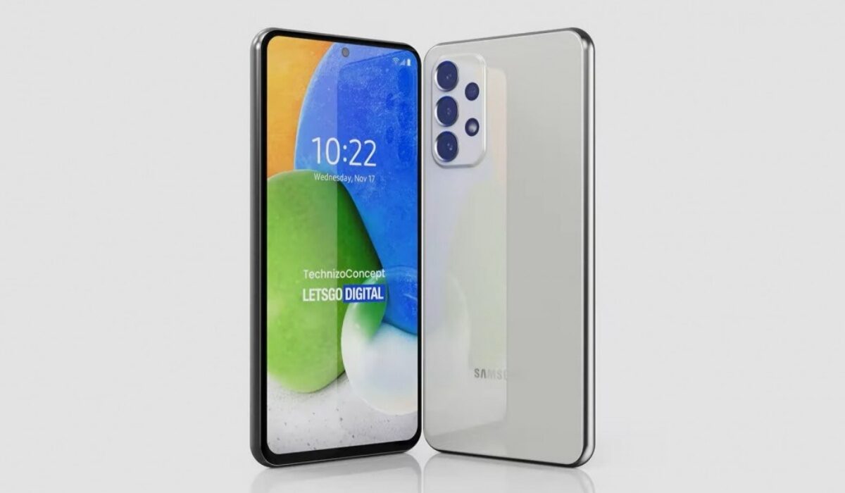 Samsung Galaxy A73 render