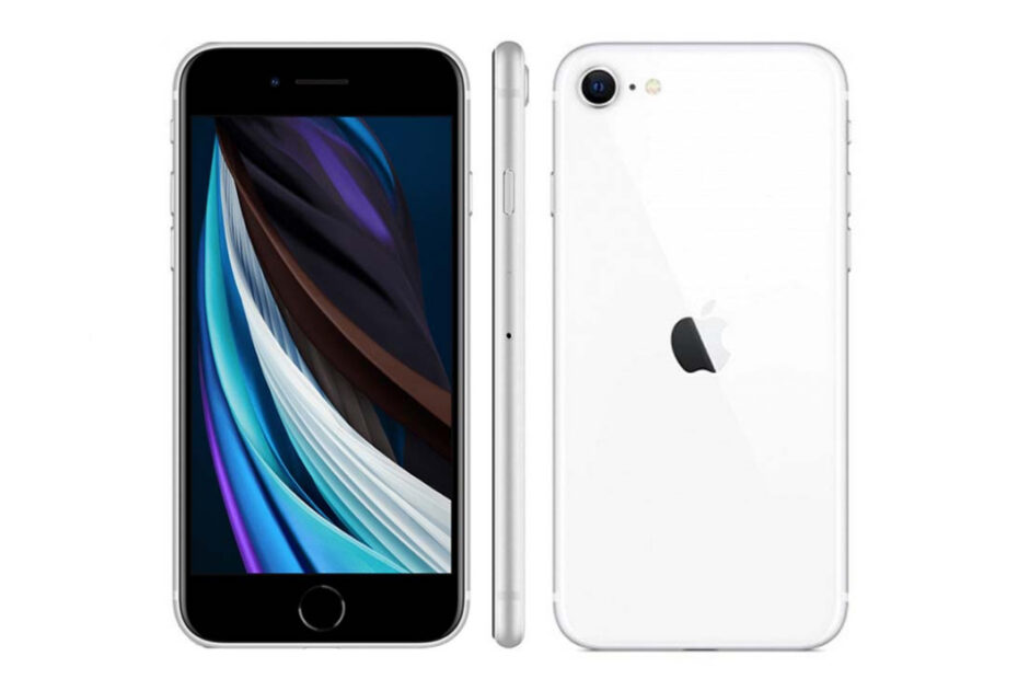 apple iphone se design white
