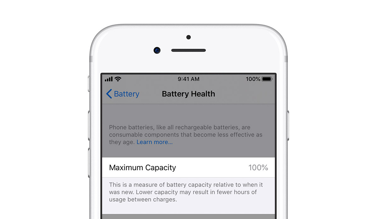 check your iPhone battery health