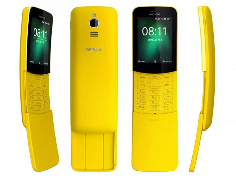 Nokia 8110 4G smart feature phone
