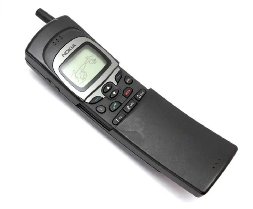 The original Nokia 8110 GSM phone