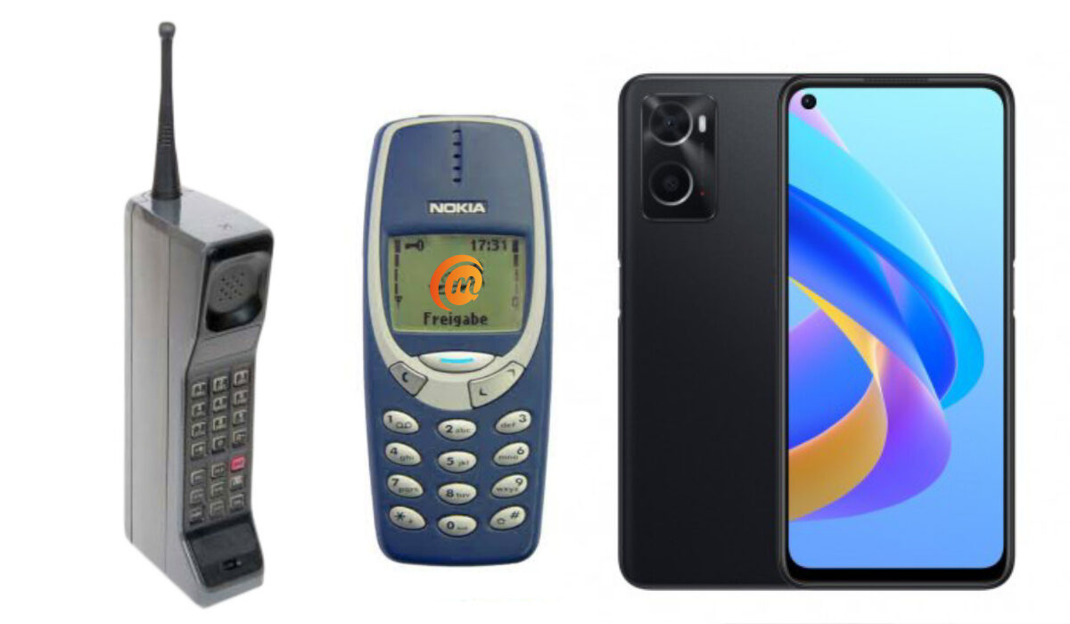 Different types of cellular phone