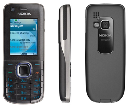 Nokia 6212 Classic was one of the earliest NFC phones
