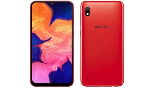 Samsung Galaxy A10 red