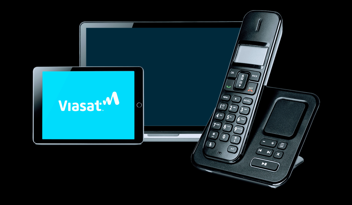 Viasat phone services Voip internet devices
