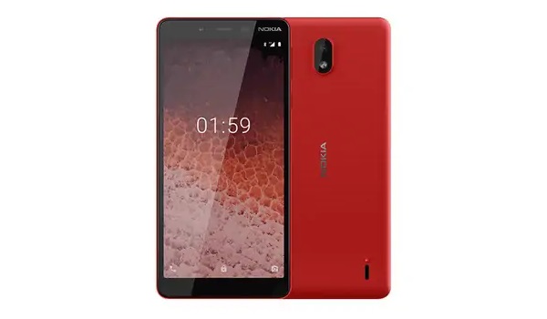Nokia 1 Plus red
