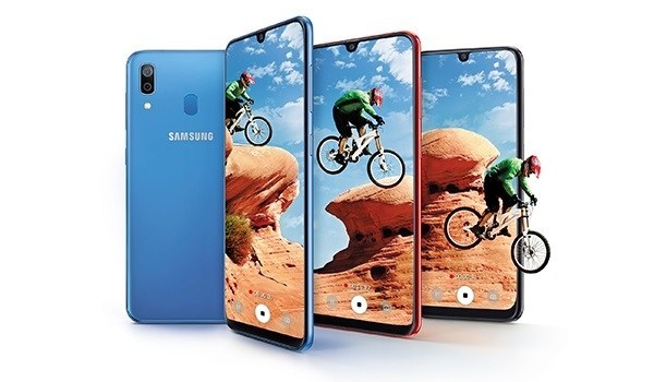 Samsung Galaxy A30 2019 splash