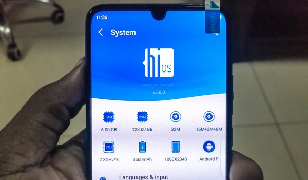 Tecno Phantom 9 supports the hiOS UI which is topped on the Android 9.0 (Pie)