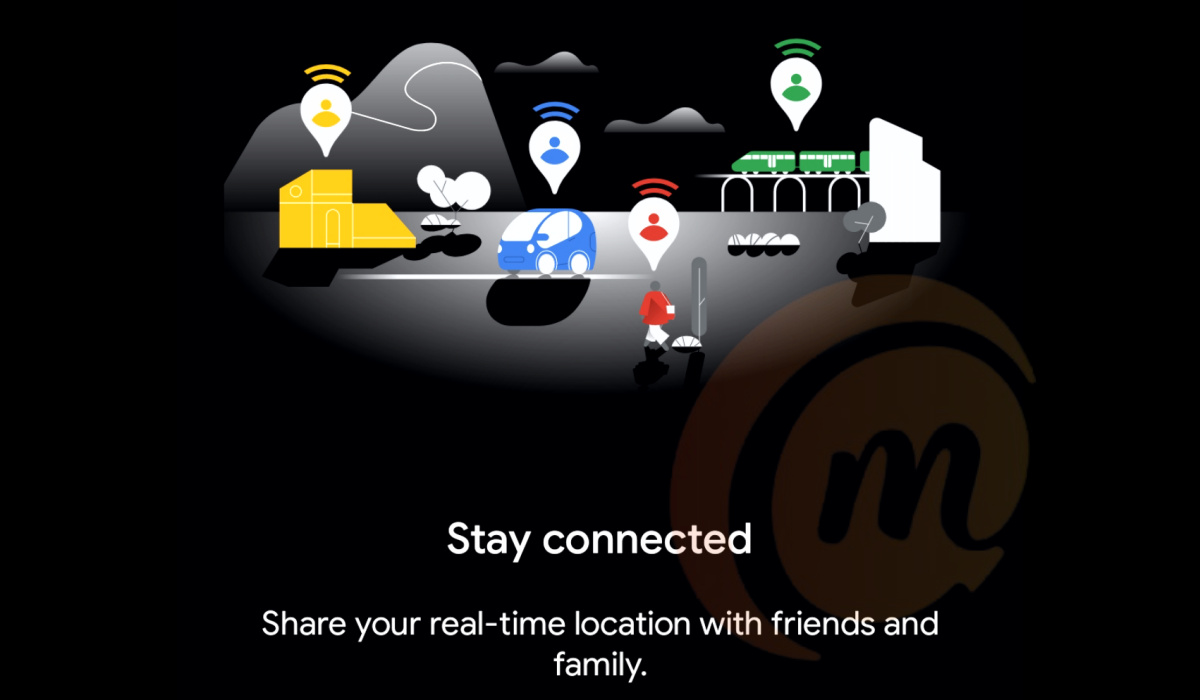 share your real time location with others