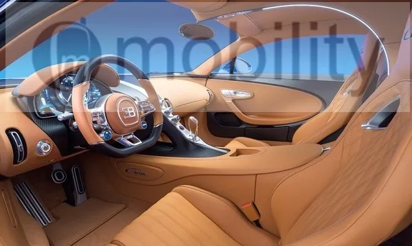 Bugatti Chiron - cockpit 