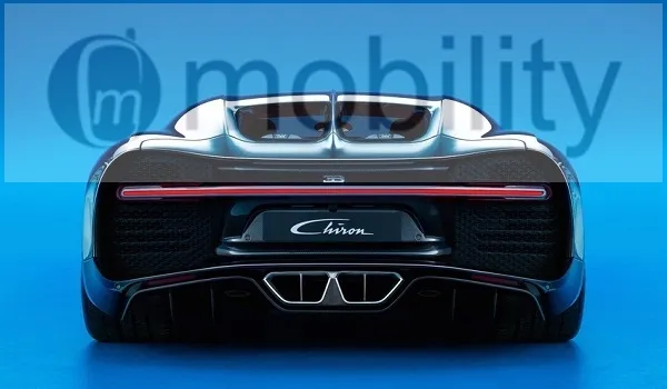 Bugatti Chiron - Rear view
