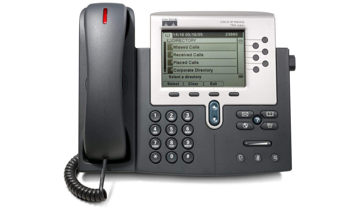 Cisco Phone Systems are IP based 