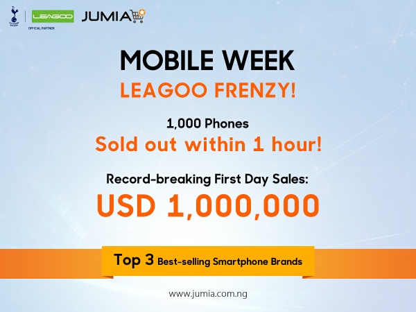 Jumia mobile week leagoo frenzy
